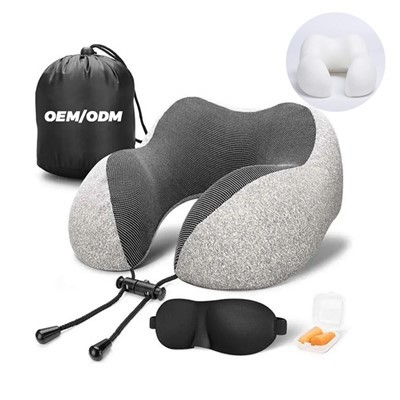 Gobennydd Gwddf Siâp Ewyn Cof U