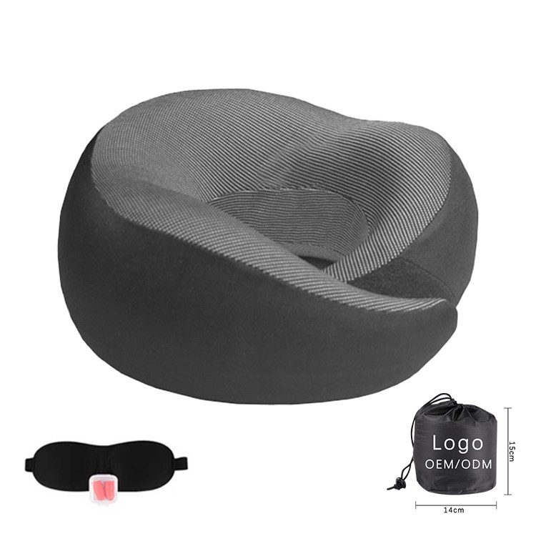 U Siâp gobennydd Gwddf Teithio